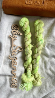 Mini přadýnka neon žlutá